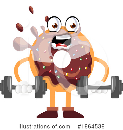Royalty-Free (RF) Donut Clipart Illustration by Morphart Creations - Stock Sample #1664536