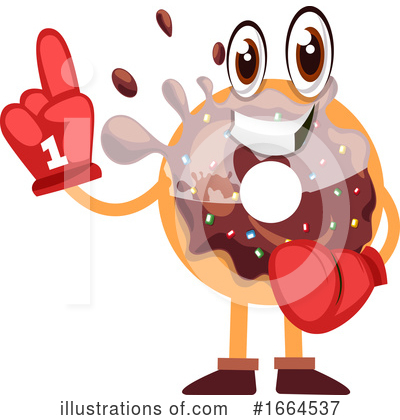 Royalty-Free (RF) Donut Clipart Illustration by Morphart Creations - Stock Sample #1664537