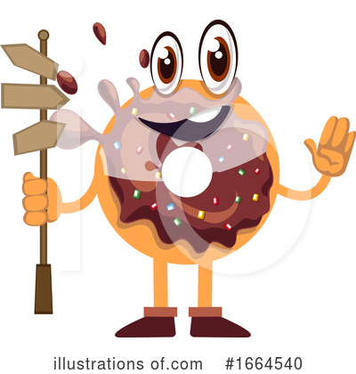 Donut Clipart #1664540 by Morphart Creations