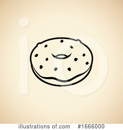Royalty-Free (RF) Donut Clipart Illustration by cidepix - Stock Sample #1666000