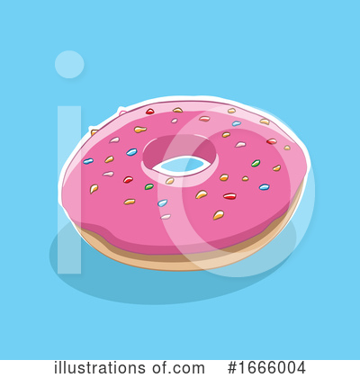 Royalty-Free (RF) Donut Clipart Illustration by cidepix - Stock Sample #1666004