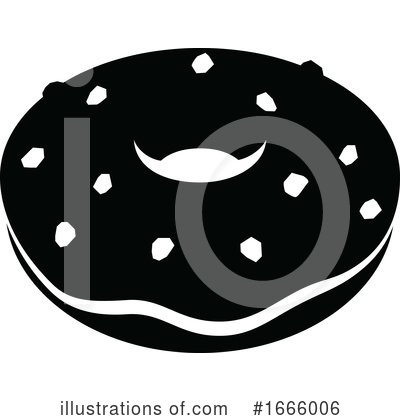 Royalty-Free (RF) Donut Clipart Illustration by cidepix - Stock Sample #1666006