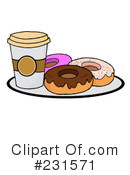Donut Clipart #231571 by Hit Toon