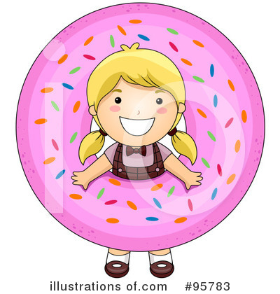 Royalty-Free (RF) Donut Clipart Illustration by BNP Design Studio - Stock Sample #95783