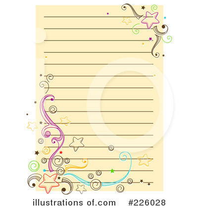 Ruled Paper Clipart #226028 by BNP Design Studio