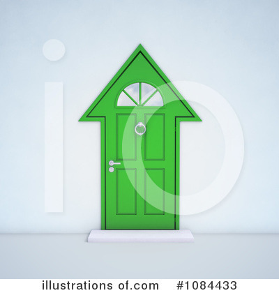 Royalty-Free (RF) Door Clipart Illustration by Mopic - Stock Sample #1084433