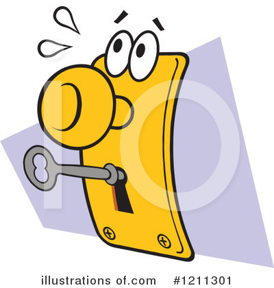 Lock And Key Clipart #1211301 by Johnny Sajem