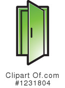 Door Clipart #1231804 by Lal Perera