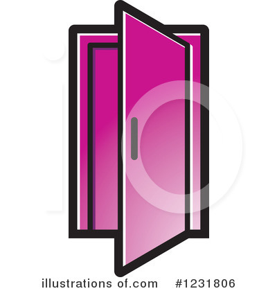 Doors Clipart #1231806 by Lal Perera