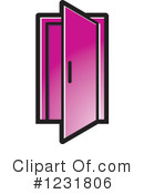 Door Clipart #1231806 by Lal Perera