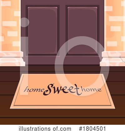 Royalty-Free (RF) Door Clipart Illustration by Vector Tradition SM - Stock Sample #1804501