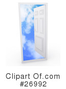 Door Clipart #26992 by Leo Blanchette