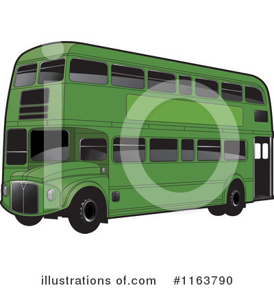 Double Decker Clipart #1163790 by Lal Perera
