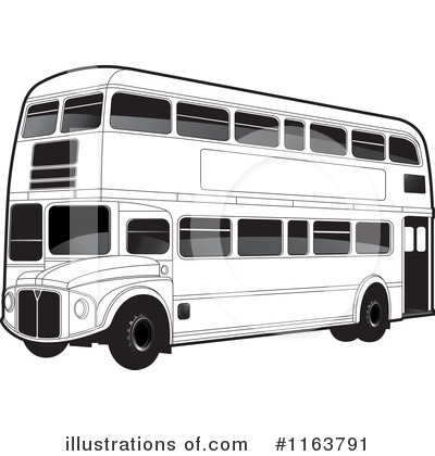 Double Decker Clipart #1163791 by Lal Perera