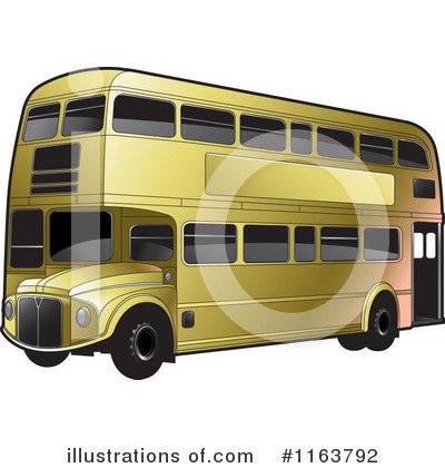 Double Decker Clipart #1163792 by Lal Perera