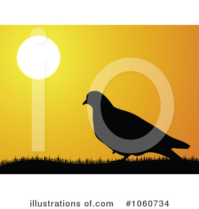 Royalty-Free (RF) Dove Clipart Illustration by Andrei Marincas - Stock Sample #1060734