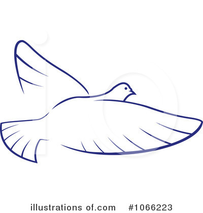 Royalty-Free (RF) Dove Clipart Illustration by Vector Tradition SM - Stock Sample #1066223