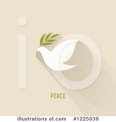 Royalty-Free (RF) Dove Clipart Illustration by elena - Stock Sample #1225039