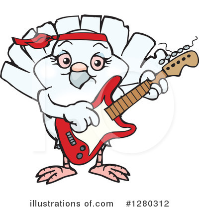 Royalty-Free (RF) Dove Clipart Illustration by Dennis Holmes Designs - Stock Sample #1280312