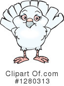Dove Clipart #1280313 by Dennis Holmes Designs