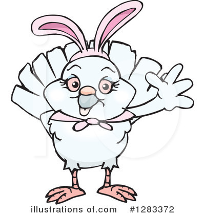Royalty-Free (RF) Dove Clipart Illustration by Dennis Holmes Designs - Stock Sample #1283372