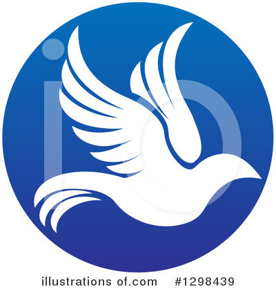 Royalty-Free (RF) Dove Clipart Illustration by AtStockIllustration - Stock Sample #1298439