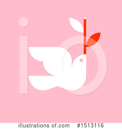 Royalty-Free (RF) Dove Clipart Illustration by elena - Stock Sample #1513116