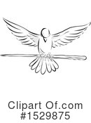 Dove Clipart #1529875 by patrimonio