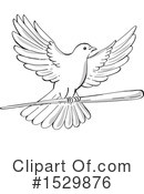 Dove Clipart #1529876 by patrimonio