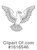 Dove Clipart #1616546 by AtStockIllustration