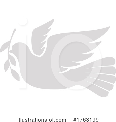 Doves Clipart #1763199 by Vector Tradition SM