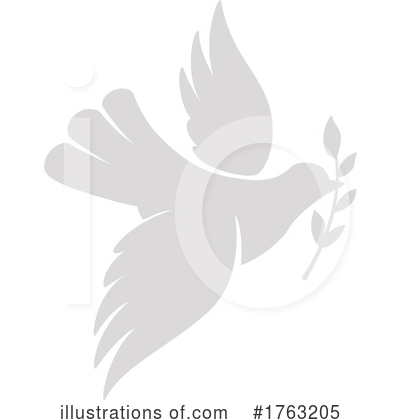 Doves Clipart #1763205 by Vector Tradition SM