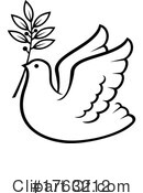 Dove Clipart #1763212 by Vector Tradition SM