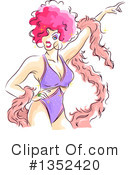 Drag Queen Clipart #1352420 by BNP Design Studio