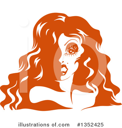 Royalty-Free (RF) Drag Queen Clipart Illustration by BNP Design Studio - Stock Sample #1352425