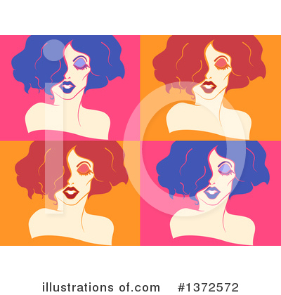 Royalty-Free (RF) Drag Queen Clipart Illustration by BNP Design Studio - Stock Sample #1372572