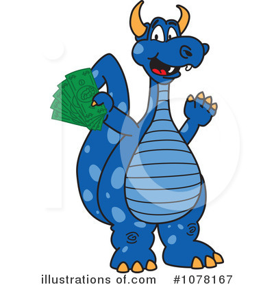 Royalty-Free (RF) Dragon Clipart Illustration by Mascot Junction - Stock Sample #1078167