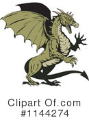 Dragon Clipart #1144274 by patrimonio