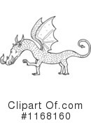 Dragon Clipart #1168160 by lineartestpilot