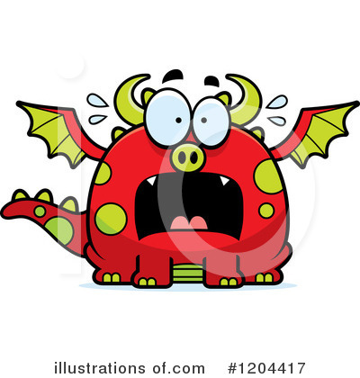 Royalty-Free (RF) Dragon Clipart Illustration by Cory Thoman - Stock Sample #1204417
