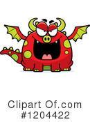 Dragon Clipart #1204422 by Cory Thoman