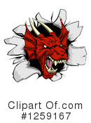 Dragon Clipart #1259167 by AtStockIllustration
