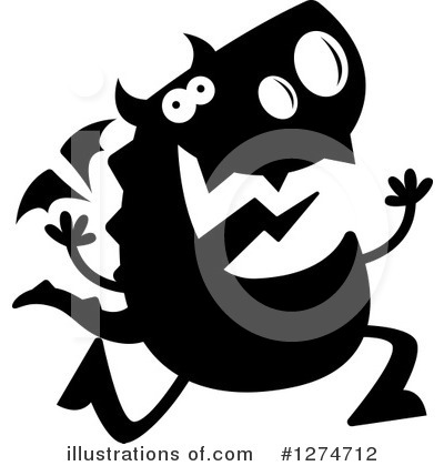 Dragons Clipart #1274712 by Cory Thoman