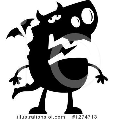Dragons Clipart #1274713 by Cory Thoman