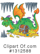Dragon Clipart #1312588 by visekart
