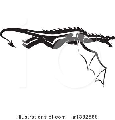 Royalty-Free (RF) Dragon Clipart Illustration by dero - Stock Sample #1382588