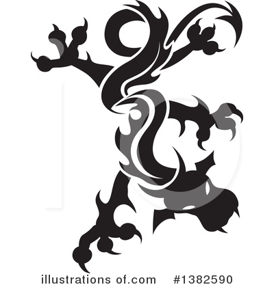 Royalty-Free (RF) Dragon Clipart Illustration by dero - Stock Sample #1382590
