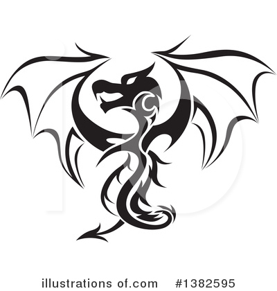 Dragons Clipart #1382595 by dero
