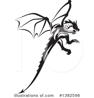 Dragon Clipart #1382596 by dero