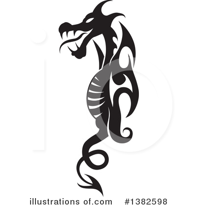 Dragon Clipart #1382598 by dero